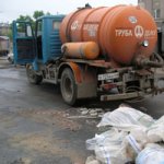 Бастион 2000. Откачка канализационного колодца
